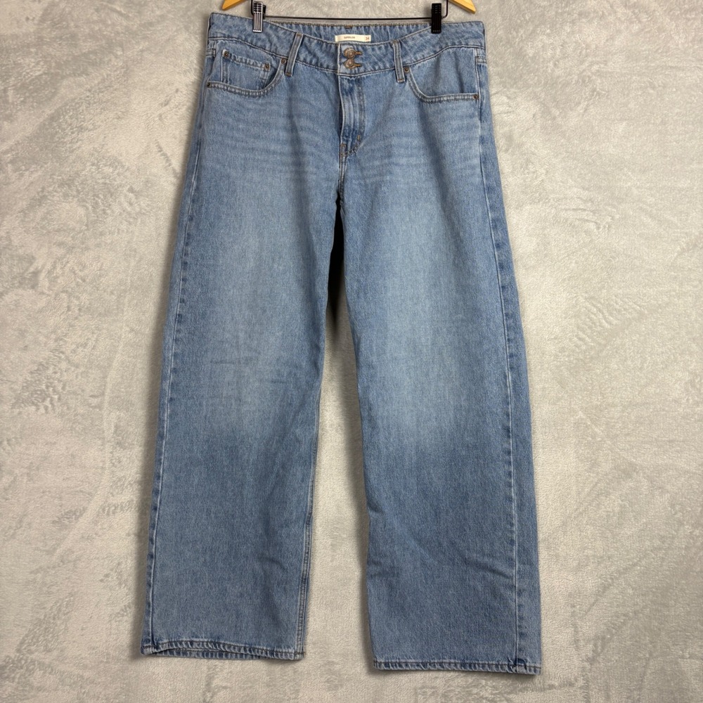 Levi's Classic Blue Wide Leg Jeans